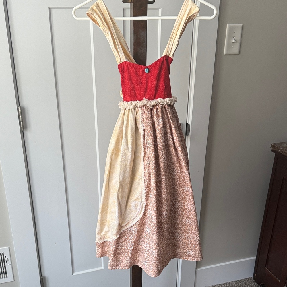Moana custom made dress! One of a kind! Girls 5/6-6-7. Adjustable straps.